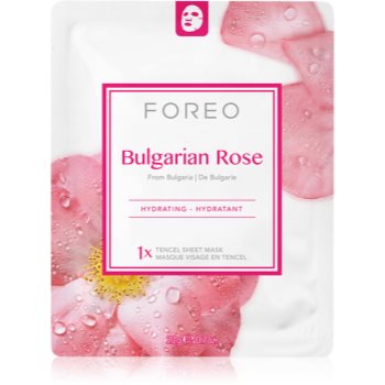 FOREO Farm to Face Sheet Mask Bulgarian Rose mască textilă hidratantă - imagine 3